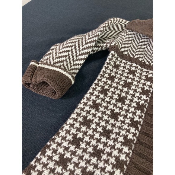 Baby Sweater Dress 24 Months Infant Girl Knit Winter Outfit Cozy Warm Brown - Picture 8 of 10